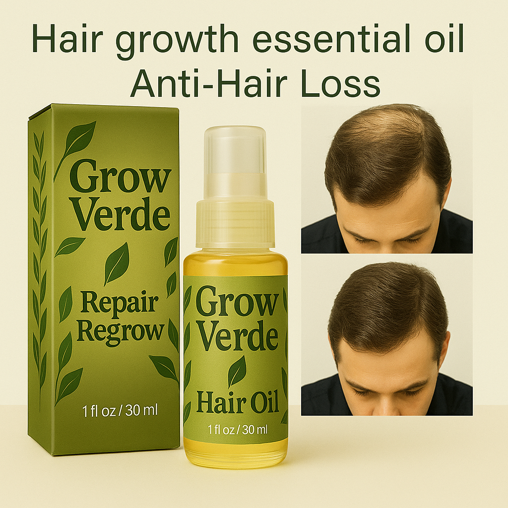 GrowVerde Revitalizing Organic Hair Oil™