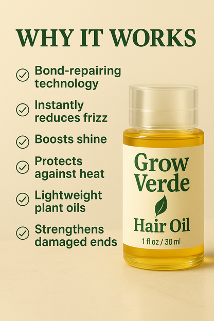 GrowVerde Revitalizing Organic Hair Oil™